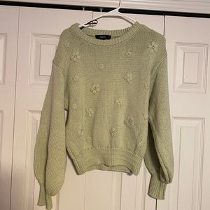 Green sweater